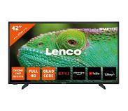 Lenco 42" Android Smart Tv, Full Hd Lenco Led-4243bk Zwart