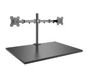 Lindy Dual Bracket w/ Pole & Desk Clamp