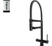Selsiuz 3-in-1 kokend water kraan XL met single boiler gun metal