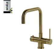 Selsiuz 3-in-1 kokend water kraan haaks met combi extra boiler goud