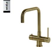 Selsiuz 3-in-1 kokend water kraan haaks met single boiler goud