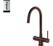 Selsiuz 3-in-1 kokend water kraan rond met single boiler koper
