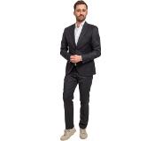 Suitable Kostuum Toulon Wol Pied de Poule Navy | Blauw | Maat 48
