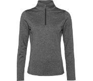 Protest Skipully Protest Women Fabrizom 1/4 Zip Top Dark Grey Melee-L