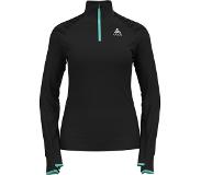 Odlo X-Alp Ceramiwarm 1/2 Zip - Fleecevest - Dames Black / Polynya XS