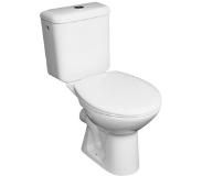 Jika zeta diepspoel duobloktoilet met spoelrand (pk), zonder reservoir 39 x 35,5 x 64,5 cm, wit
