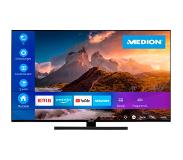 Medion LIFE X15040 (MD 30606) QLED Smart-TV | 125,7 cm (50'') Ultra HD-scherm | HDR, Dolby Vision | Micro Dimming | MEMC | klaar voor PVR | Netflix|