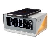 Medion LIFE E75009 Wekker met QI oplader | Temperatuurweergave | 2 Wektijden | LC-display | Touchbediening | Nachtlicht