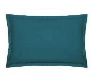 Atmosphera kussensloop set van 2 Canard - Katoen - 50 x 70 cm - Turquoise