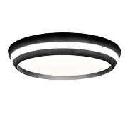 Eco-Light LED plafondlamp Cepa RGBW CCT zwart Ø 45 cm