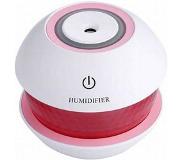 Diamond Luchtbevochtiger Magic Diamond Humidifier -Led sfeerverlichting- De stijlvolle luchtbevochtiger- Geur verspreider- met USB – miro kabel Kleur Pink wit