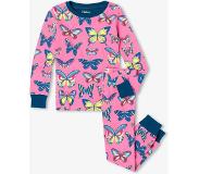 Hatley 2 delige Meisjes Pyjama vlinders roze - 12Y(152)
