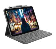 Logitech Slim Folio Apple iPad (2022) Toetsenbord Hoes AZERTY