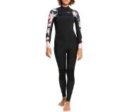 Roxy 4/3mm Swell Series Front Zip GBS - Surf wetsuit - Dames Anthracite Paradise Found S 6