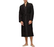 Hugo Boss Waffle Kimono Heren Dressing Gown - Black