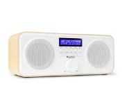 Audizio DAB Radio met FM - Audizio Novara - Stereo - 40 Watt - 20 Voorkeurszenders - Wit