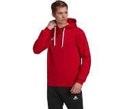 Adidas Entrada 22 Sweat Hoodie Rood Wit | XL