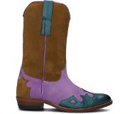 Clic! Meisjes Cowboylaarzen 20794 - Cognac - Maat 34