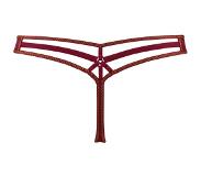 Marlies Dekkers String Space Odyssey | Maat: XS | Kleur: Donker Rood