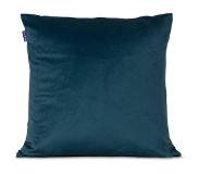 HF Living Kussenhoes Velvet | HF Living polyester blauw 45x45 cm kussenhoezen | NADUVI