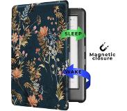Lunso - Vegan saffiano leren sleepcover hoes - Kobo Glo / Glo HD / Touch 2.0 (6 inch) - Urban Park