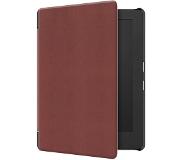 Lunso - sleepcover hoes - Kobo Aura H20 edition 2 (6.8 inch) - Bruin