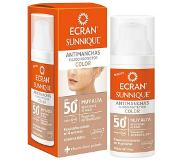 Ecran Anti Bruine vlekken Zonnebrandlotion ECRAN SUNNIQUE COLOR Ecran Spf 50+ (50 ml) 50+ (50 ml)