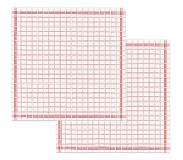 Ddddd National - Theedoeken Set - Rood
