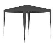 vidaXL Partytent professioneel 90 g/m² 2,5x2,5 m antraciet