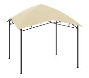 vidaXL Tuinprieel 180 g/m² 3x3x2,9 m crème
