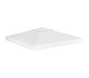 vidaXL Prieeldak 2-laags 310 g/m² 3x3 m wit