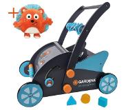 Gardena ARDENA Speelgoedgrasmaaier hout blauw en zwart