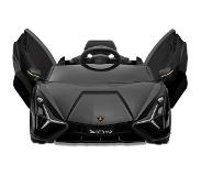 Lamborghini Elektrische Kinderauto Sian Zwart - Krachtige Accu - Op Afstand Bestuurbaar - Veilig Voor Kinderen