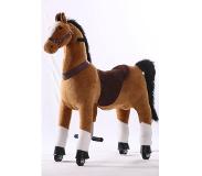 Kijana Rijdend Speelgoed Paard Bruin Groot