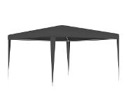 vidaXL Partytent professioneel 90 g/m² 4x4 m antraciet