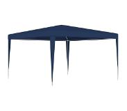 vidaXL Partytent 4x4 m blauw