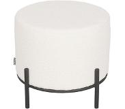Label51 Poef Troy - Ivory - Boucle - L (Ivory, 46x46x41cm)
