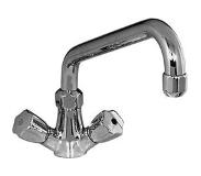 Kwc Gastro Keukenmengkraan 28.5cm 1 kraangat Chroom glans