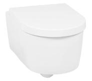Saqu Design Collection combi-pack hangtoilet incl. luxe toiletbril Wit