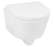 Saqu hangtoilet incl. toiletbril Wit
