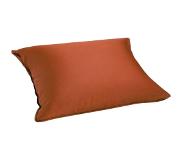 Yumeko Kussensloop Gewassen Katoen Satijn 60x70 Rood - Eco, Bio & Fairtrade