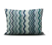 Essenza Kussensloop Essenza Sol Pillowcase Comforting Green Satijn-140 x 200 cm
