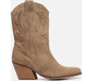 Ann Rocks Cowboylaarzen beige Nubuck Maat 37