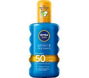 Nivea Protect En Dry Touch Verfrissende Vernevelende Spray Spf 50 200 Ml