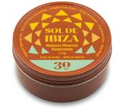 Sol de Ibiza Zonnebrand SPF30 blikje vegan (100g)