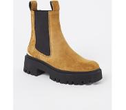Maje Felsea chelsea boot van suède