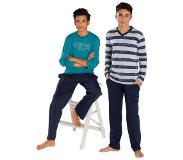 Le jogger Pyjama in lang model (4-delig, Set van 2)