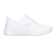 SKECHERS Arch Fit Vista Witte Sneakers Stof 39