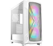 Antec DP505, Midi Tower, PC, Wit, ATX, EATX, micro ATX, Mini-ITX, Plastic, Staal, Gehard glas, Ventilator