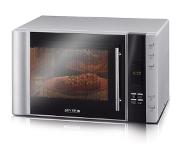 Severin Microwave with grill 900 watts 30 l - Steel/Black (29069)